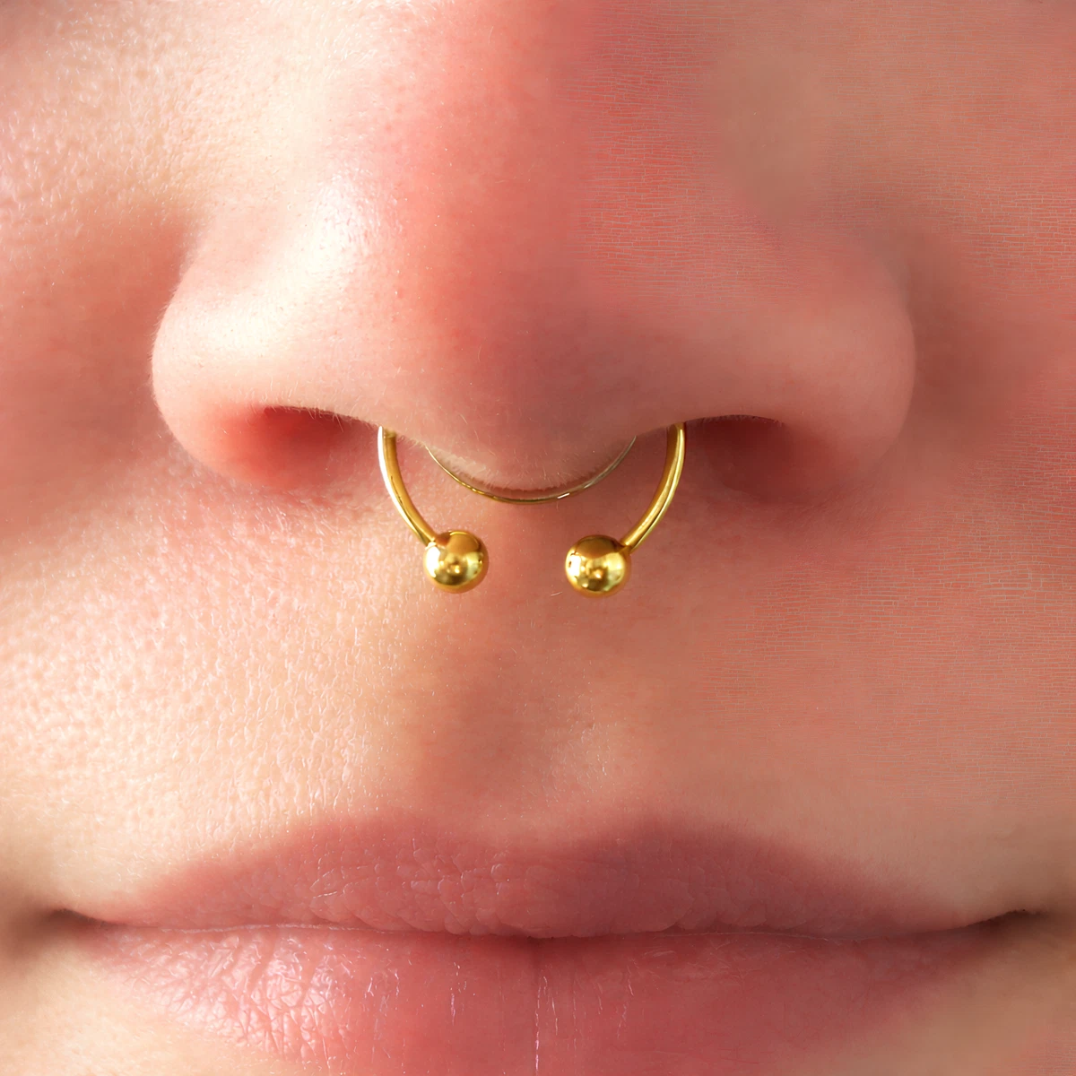 Clip Acciaio Inossidabile Mayhoop - Set 12 Piercing Finti Per Naso - 6