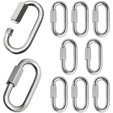 Quick Link Chain Repair Stainless A2 Screws Lock Fastener Carabine Rope Hook
