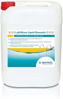 BAYROL - Ph - Minus flüssig Domestik - 14,9 % - 20Liter Kanister