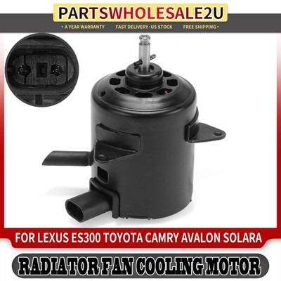 1X Radiator Fan Cooling Motor for Toyota Camry Avalon Solara Lexus ES300 V6 3.0L