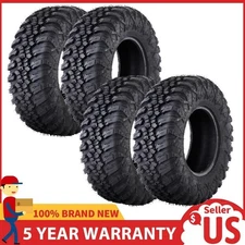 4 Pack 30x10R14 8PR ATV UTV Tires 30x10x14 All Terrain Tires Mud Trail Sand Tire