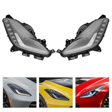 For 2014-2019 Chevrolet Corvette Xenon/hid Headlights Headlamps Left+right Side