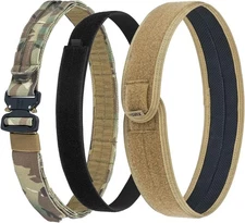VISMIX Tactical Belt, Quick Release 1.75" MOLLE Battle Belt with Medium, Camo 