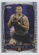2014 Topps Chrome Pulsar Refractor CJ Fiedorowicz #131 0o8k