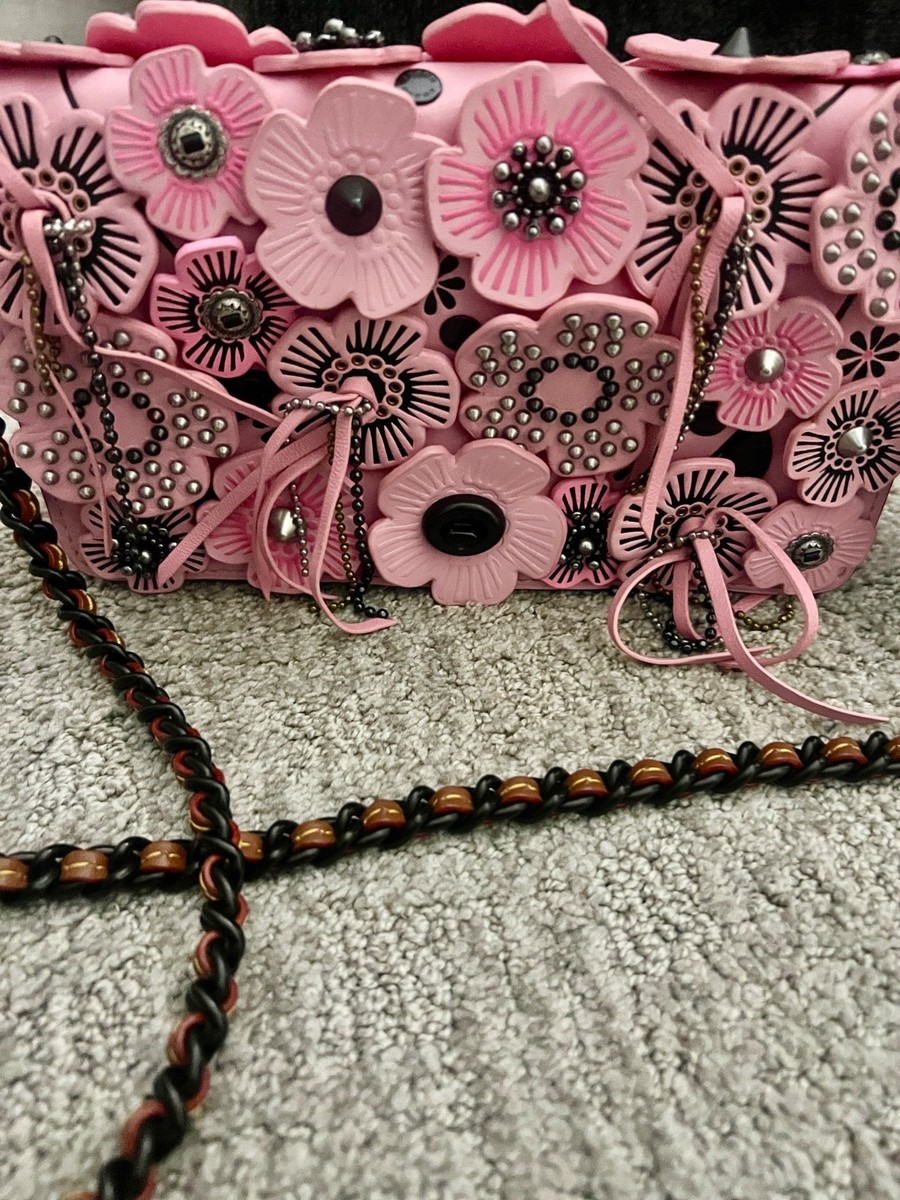 Coach Leather Tea Rose Dinky - Rare!!! | eBay