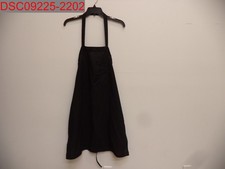 Qty 10: NWOT - Unisex Adult Black Apron with Small Front Pocket, One Size