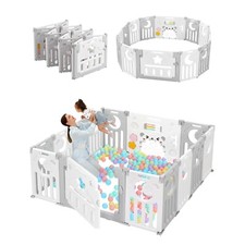 Dripex Baby Playpen, Foldable Playpen for Babies and Toddlers, Baby Fence