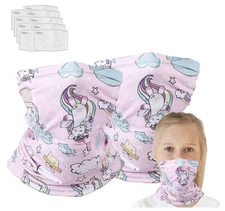 Genovega Girls Filter Bandana, *Unicorn design