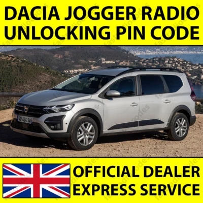 ✅DACIA JOGGER CAR RADIO NAVIGATION UNLOCKING PIN CODE FAST & RELIABLE✅ - Image 1 of 4