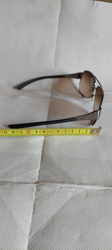 Ray Ban Occhiali da Sole quadrati U.S.A Lenti Marroni+ Custodia originale - Foto 6 di 11