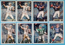 1995 Topps Football 3000 Yard Club Lot (8 Cards) HOFs & All Stars!