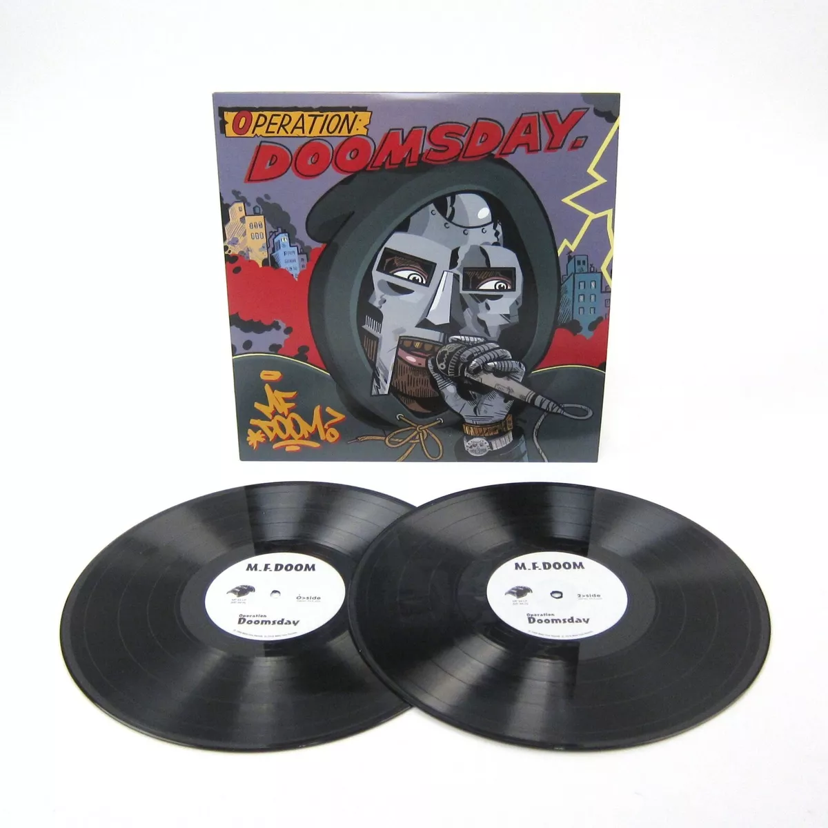 MF DOOM OPERATION DOOMSDAY VINYL NEW! ALTERNATE METAL FACE COVER W