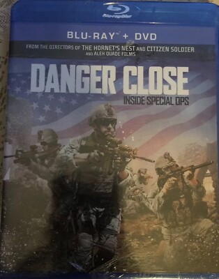 Danger Close: Inside Special Ops (Blu-Ray/DVD) Alex Quade Films! 2-Disc! NEW!