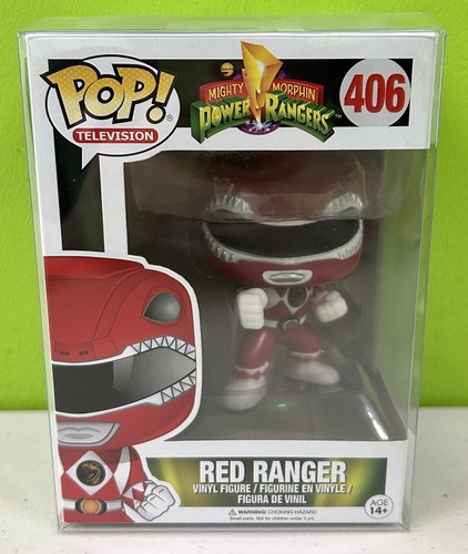 ⭐️ RED RANGER 406 Power Rangers ⭐️ Funko Pop Figure ⭐️ BRAND NEW ⭐️