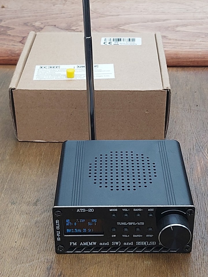 ATS 20 mini radio, Usb / Lsb / Am / Fm. HF / Broadcast FM eBay