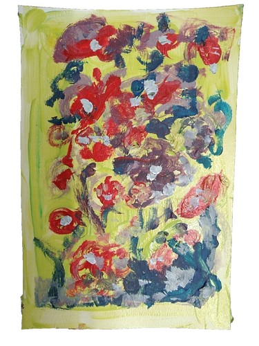 Original Painting PLASTIC WATER BOTTLE Still LIfe Acrylic 11