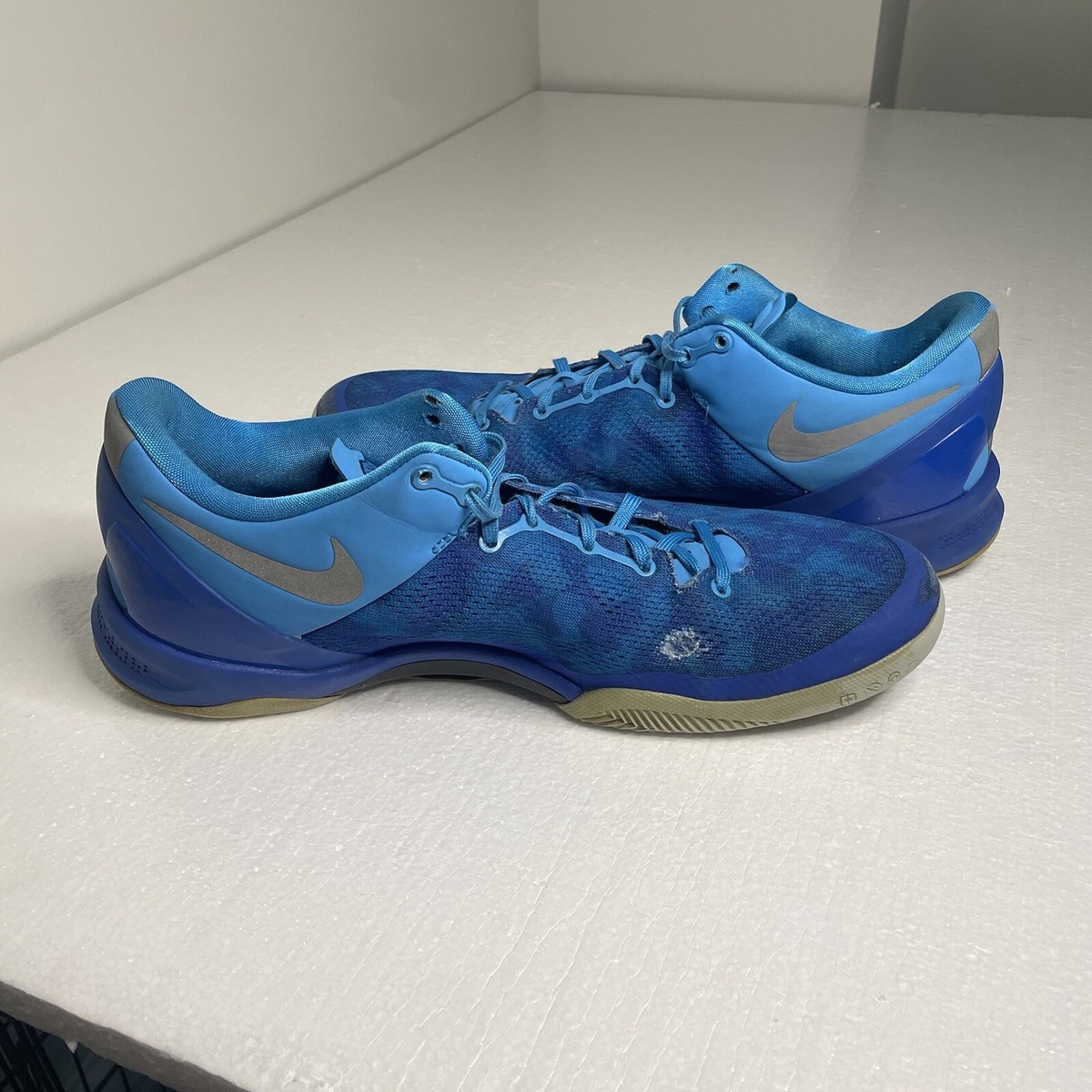 Nike Kobe 8 System Blue Coral Snake 555035-400 Mens 12 UK 11