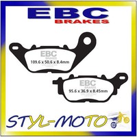 FA464 BeläGe Organica Anteri Links EBC Yamaha Ybr 125 SPD Custom 2008-2016