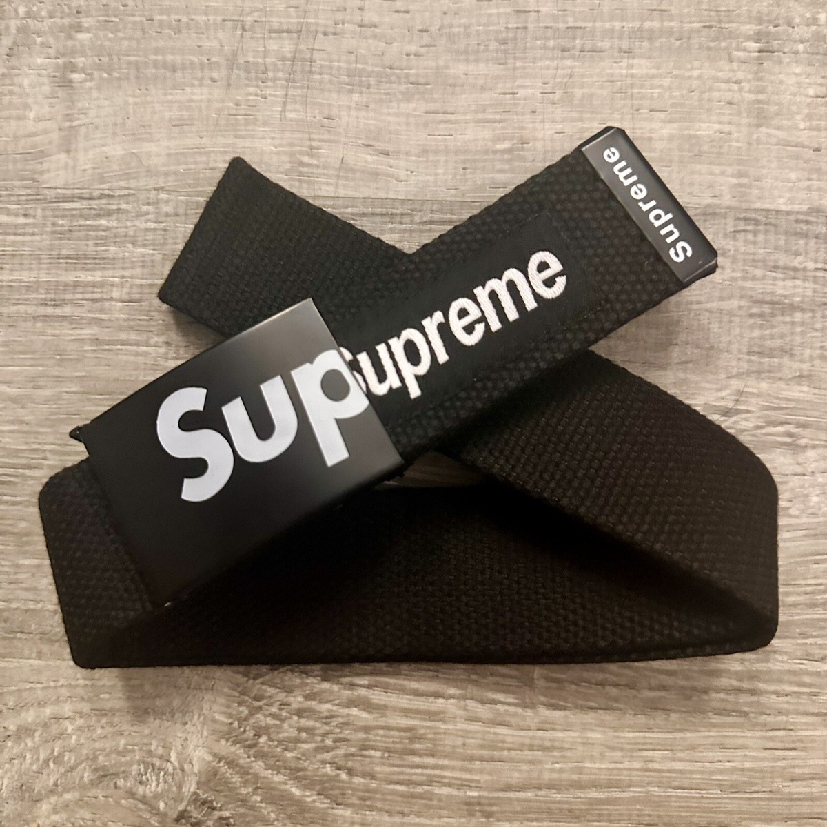 🆂 SUPREME Unisex Web Belt Metal Buckle (Black) • Limited 🆂 SUPREME Unisex Web Belt Metal Buckle (Black) • Limited