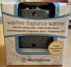 Waxfree Fragrance Warmer -Westinghouse Flickering LED Gray Ceramic Vanilla w/Box — photo 2