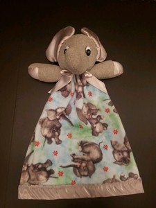 large blanket with animal head