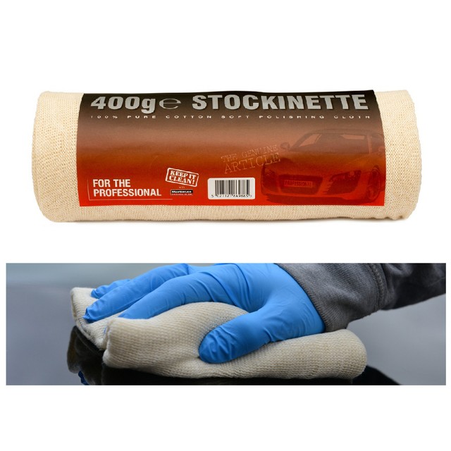 Halfords Car Polishing Cloth 200G Cotton Super Soft Valeting Cleaning