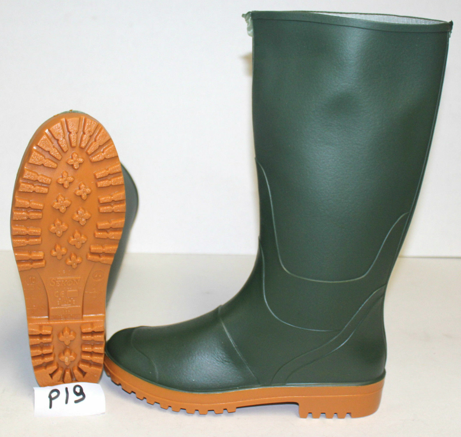 Gummistiefel Stiefel Arbeitsstiefel Regenstiefel Grün 41 43 44