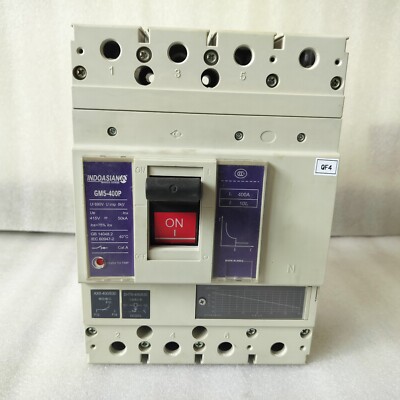 INDOASIAN GM5-400P 400AMP 4POLE 50KA 415V-AC