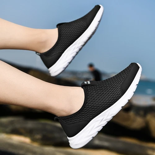 Herren Freizeit Slipper Schuhe Sportlich Laufen Outdoor Fitness Turnschuhe Tennis Gehen - Bild 8 von 18