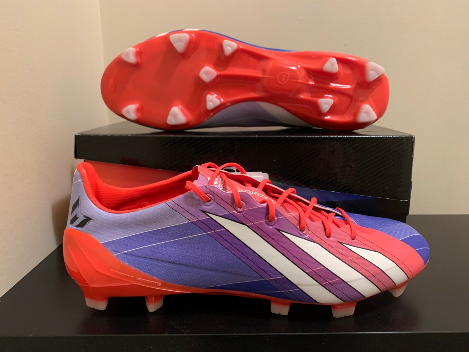 adidas F50 adizero Messi Union Jack Soccer Boots US 10 - Q33851