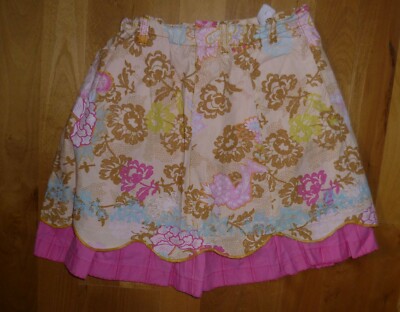 Cakewalk flower power Rock Gr 128 ( 134 140 )  Blumen Muster