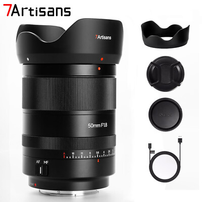 7Artisans 50mm F1.8 Auto Focus Full Frame Prime Lens for Nikon Z Mount Cameras