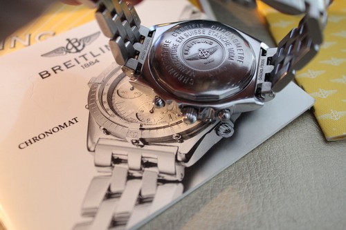 Breitling Chronomat A13350 Blackbird Revision Mai 22 Full Set Rechnung 40mm TOP - Bild 8 von 12
