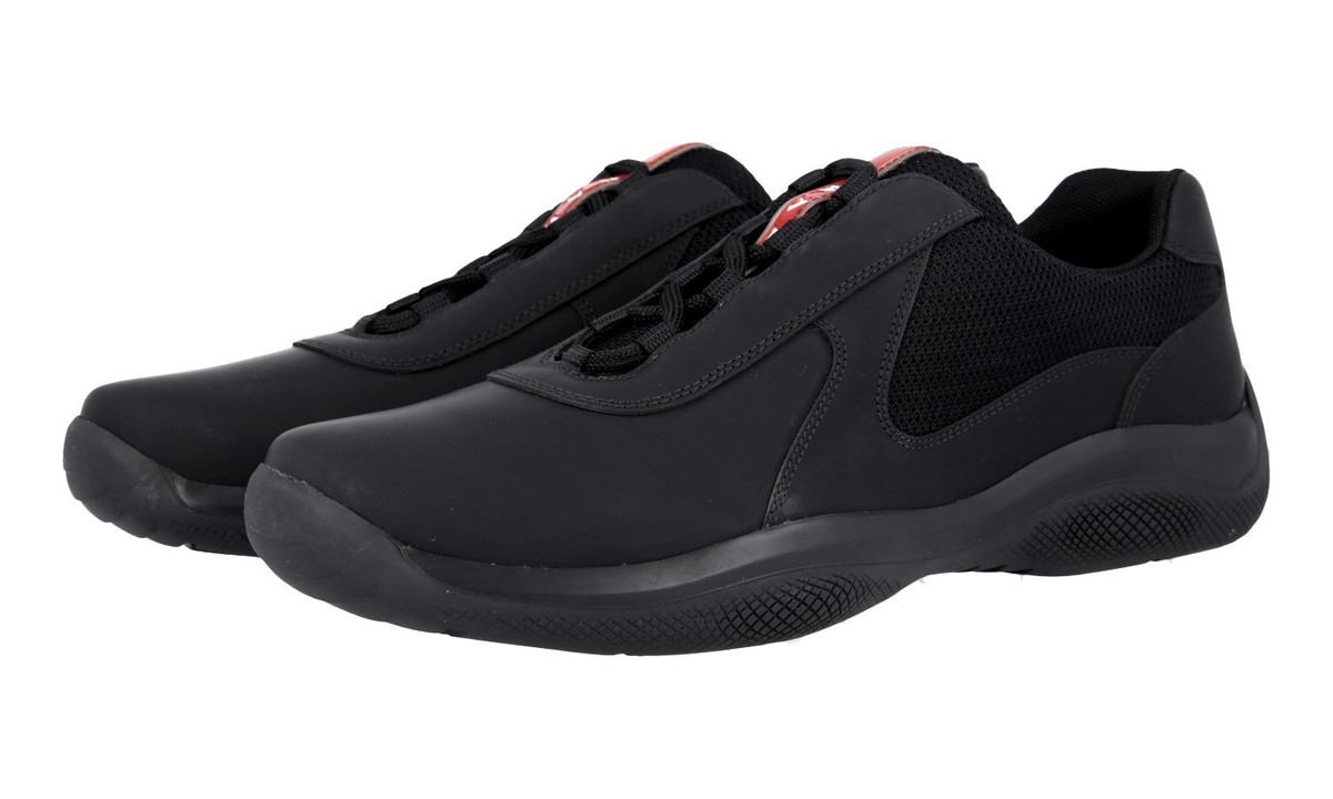 【PRADA】AMERICA'S CUP SNEAKERS Prada America's Cup Sneakers | Blue | FARFETCH