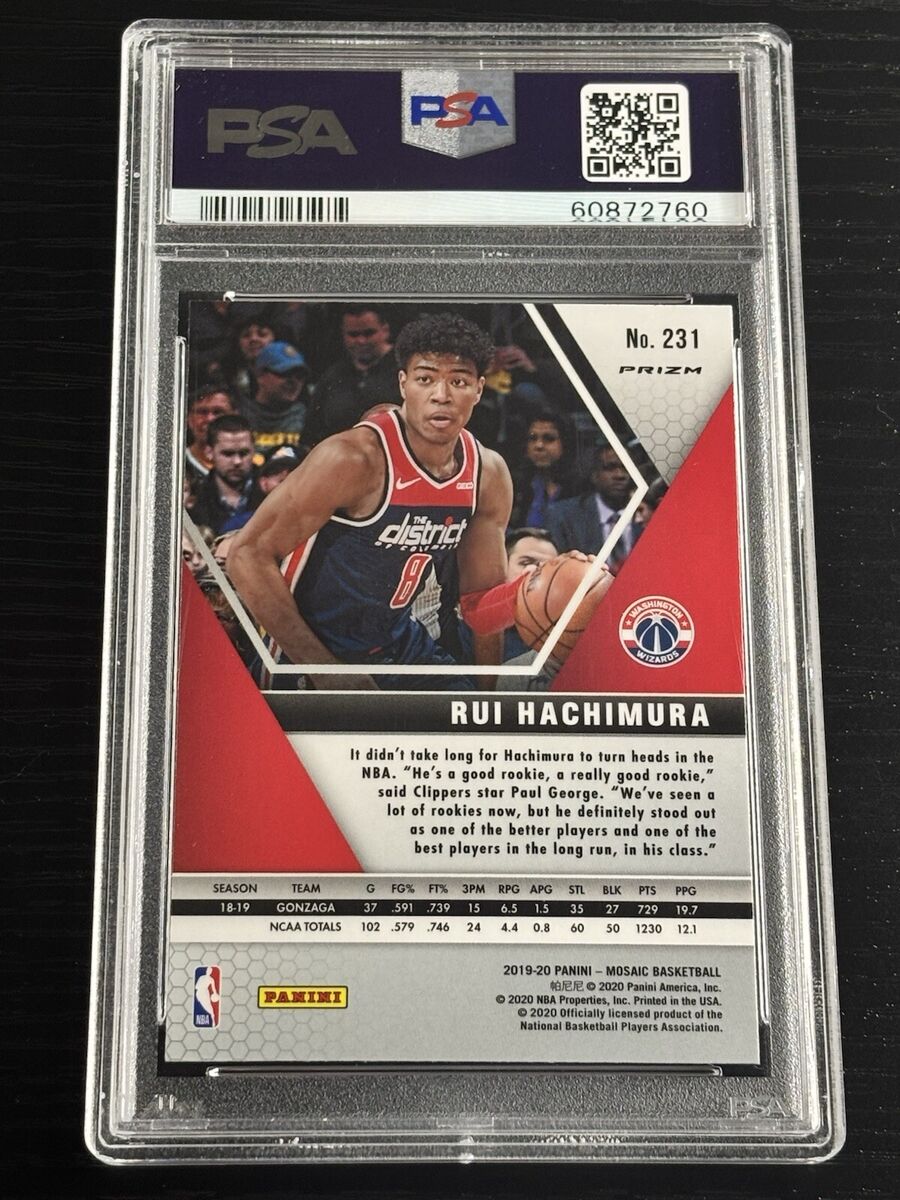 驚きの値段で Fast Hachimura Rui Mosaic Panini 2019-20 Break Prizm Disco Topps