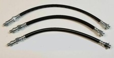 Chevy Belair Impala Elcamino Brake Hose Front Rear Set Of 3 58 59 60 61 62 63 64