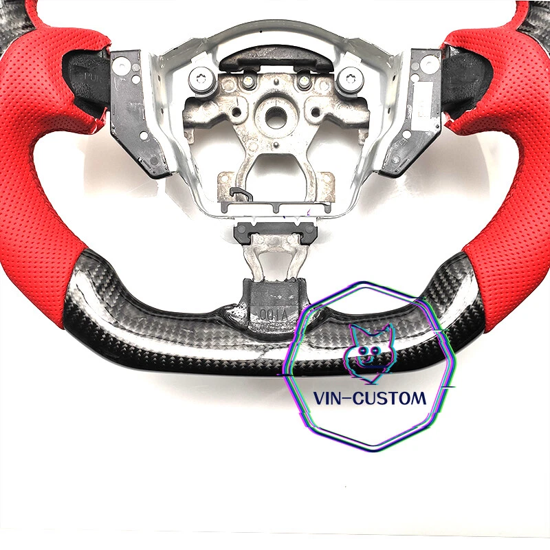 Volante PARA NISSAN 370Z/Z34 CON CUERO ROJO Foto 4 de 4