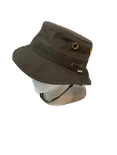 Tilley Iconic T1 Hat Olive Size 7 3/8 New UPF50 Travel Outdoor Sun Water Repel
