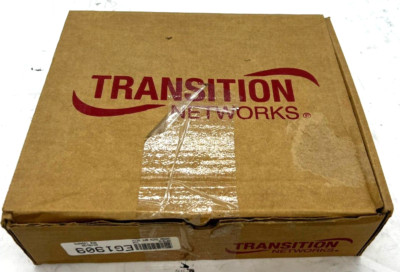Lot of 2: Transition Networks  8-Port Unmanaged Switch S8TB NEW Open BOX