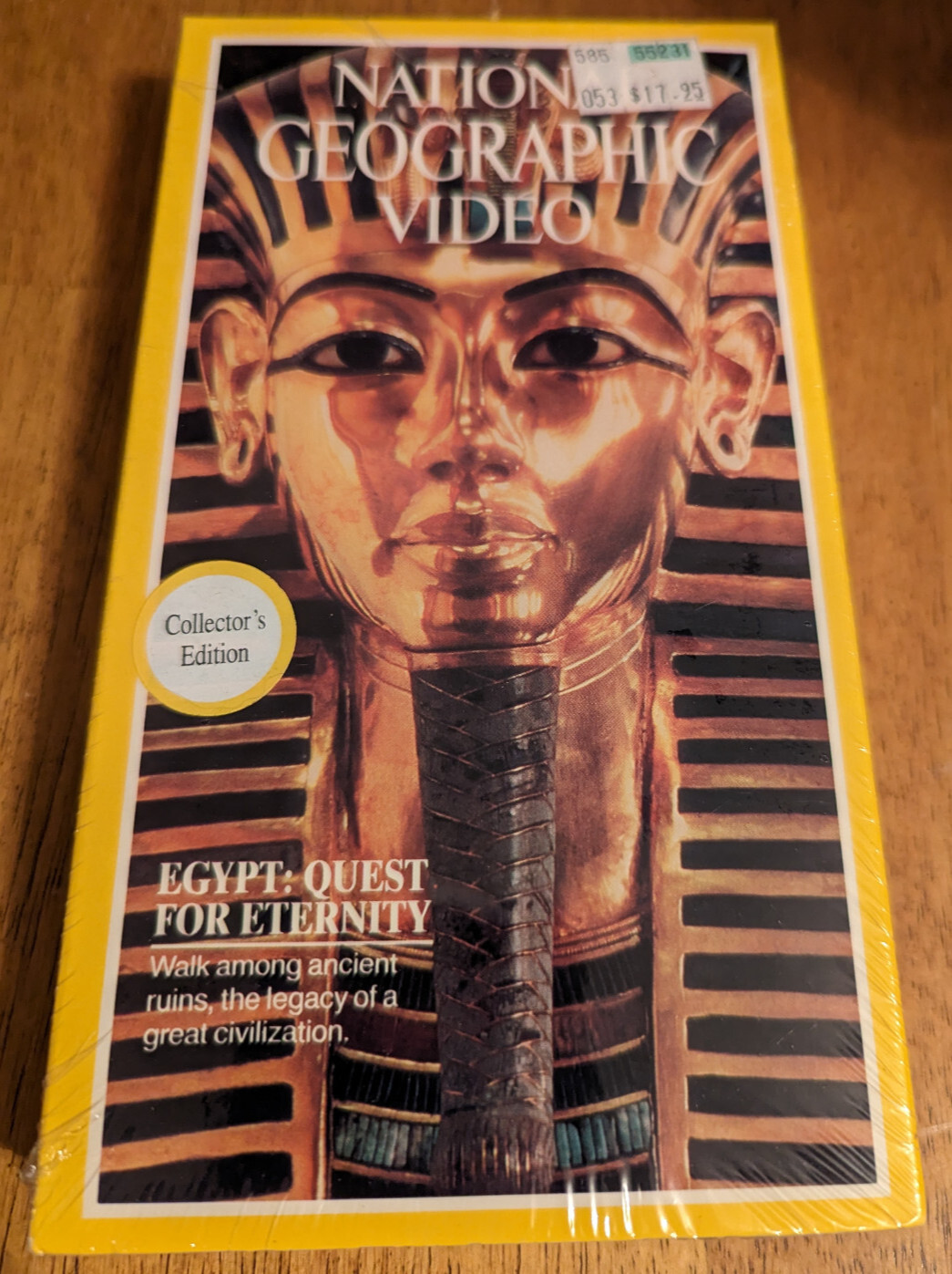 National Geographic Video Egypt Quest for Eternity (VHS) for sale