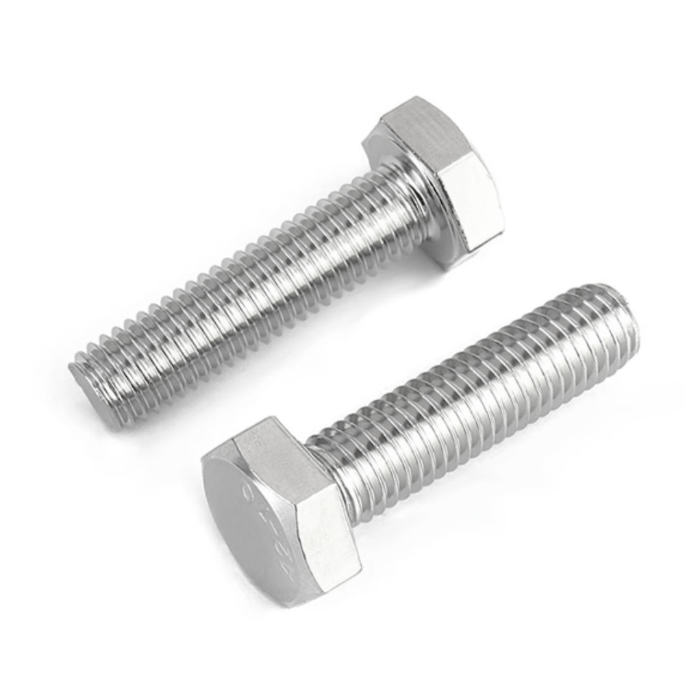 10 Sechskantschrauben DIN 931 - M30x130mm - Edelstahl A2 » Inhalt: 10