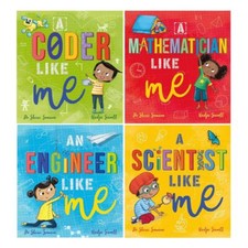 Dr Shini Somara and Nadja Sarell 4 Books Set (An Engineer Like Me, A Scientist L