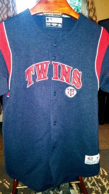 mlb button up jersey