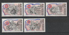 France, Timbres  Personnages célèbres n°2564, 2566 à 2569. 1989. Neuf**