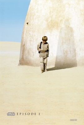 1999 Star Wars Episode I The Phantom Menace Movie Poster 11X17 Obi-Wan Maul  