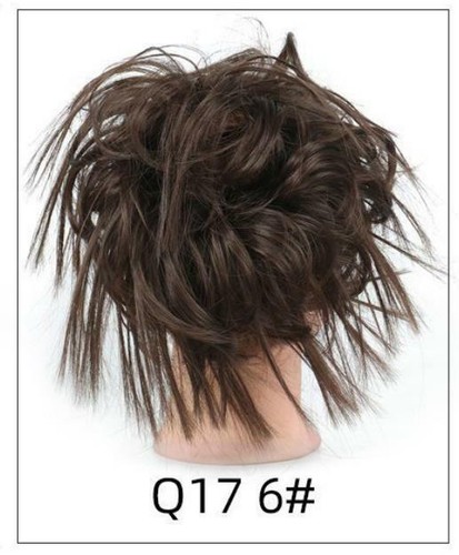 Hair Bun Ponytail Thick Curly Messy Bun Hair Piece Scrunchie Updo Hair Extension - Picture 21 of 33