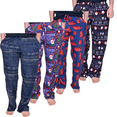Ladies Pyjamas Lounge Pants Fleece 