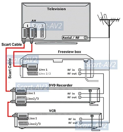 Premium SCART Cable With Nickel-Plated Connectors - Picture 4 of 4