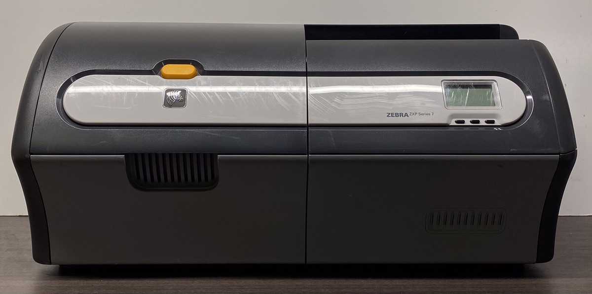 Zebra ZXP Series 7 Dual Side ID Card Badge Printer #TL-543 | eBay