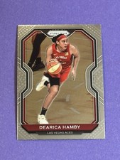 2021 Panini Prizm WNBA Dearica Hamby #43 Las Vegas Aces (E)